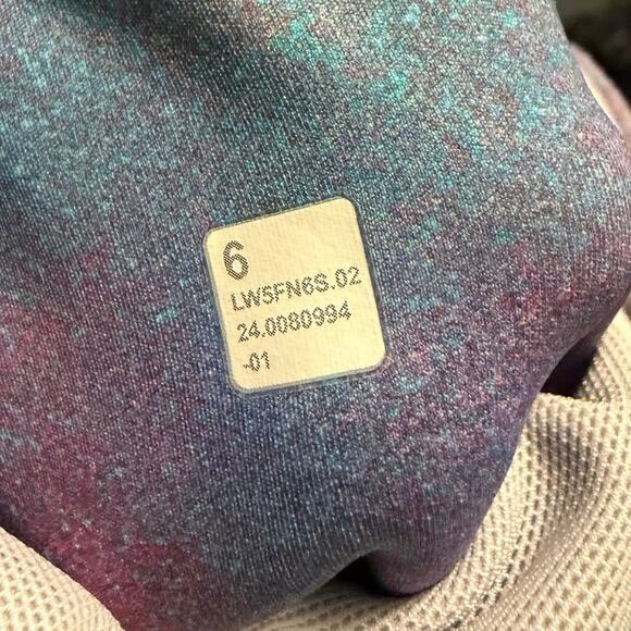 Lululemon Fast and Free High-Rise Tight 25” Hazy Afterglow Multi - Picture 6 of 6